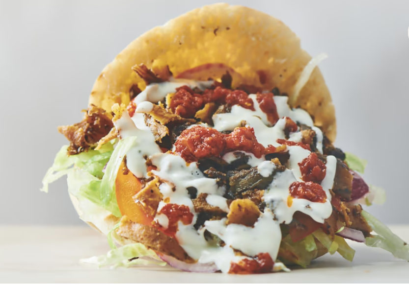 Pitabrød med kebab - MS Kebab Ishøj