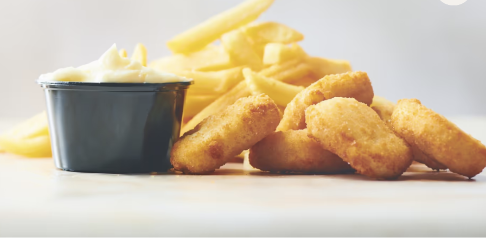 Tilbehør - pommes, hotdog og nuggets